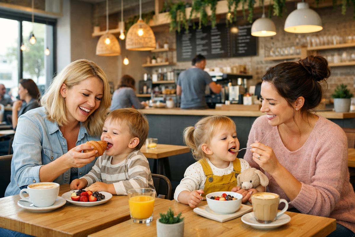 Unser Gruppenangebot Milch-Café gibt es bereits seit Mai 2025 in Dormagen und ab Mai 2026 auch in Grevenbroich.
