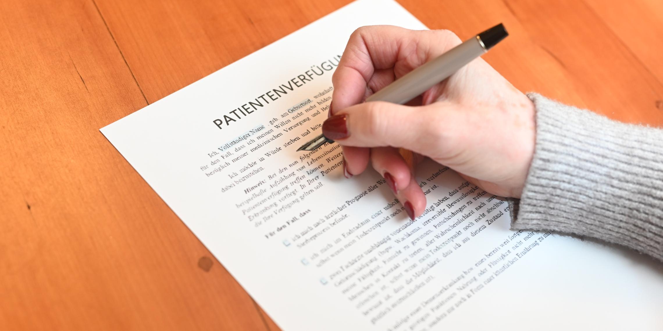 Patientenverfügung