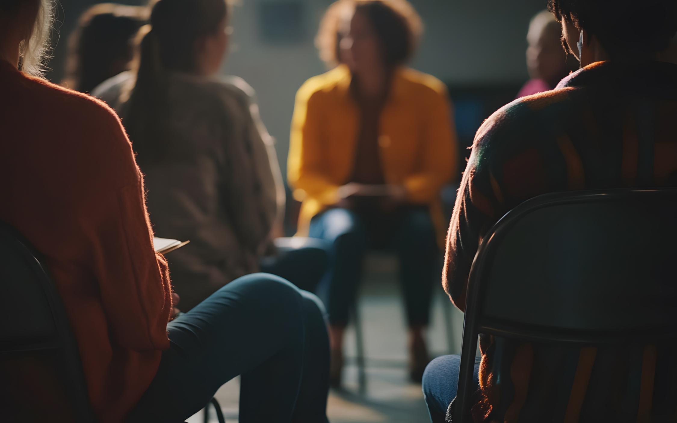 Stuhlkreis Sucht Therapie