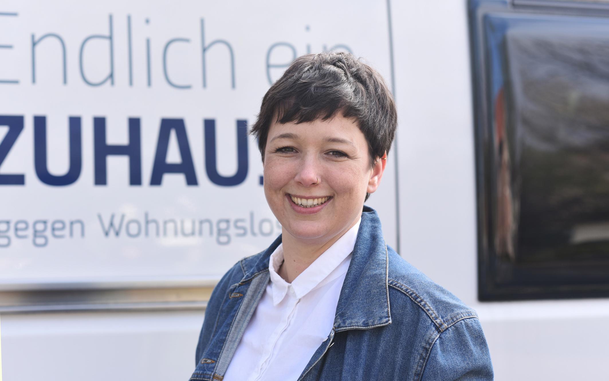 Kristina Teubler, kommissarische Fachbereichsleitung der Wohnungslosenhilfe der Caritas im Rhein-Kreis Neuss