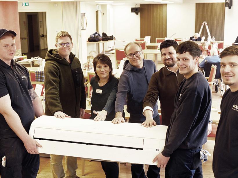 Split-Klimaanlage Theresienheim