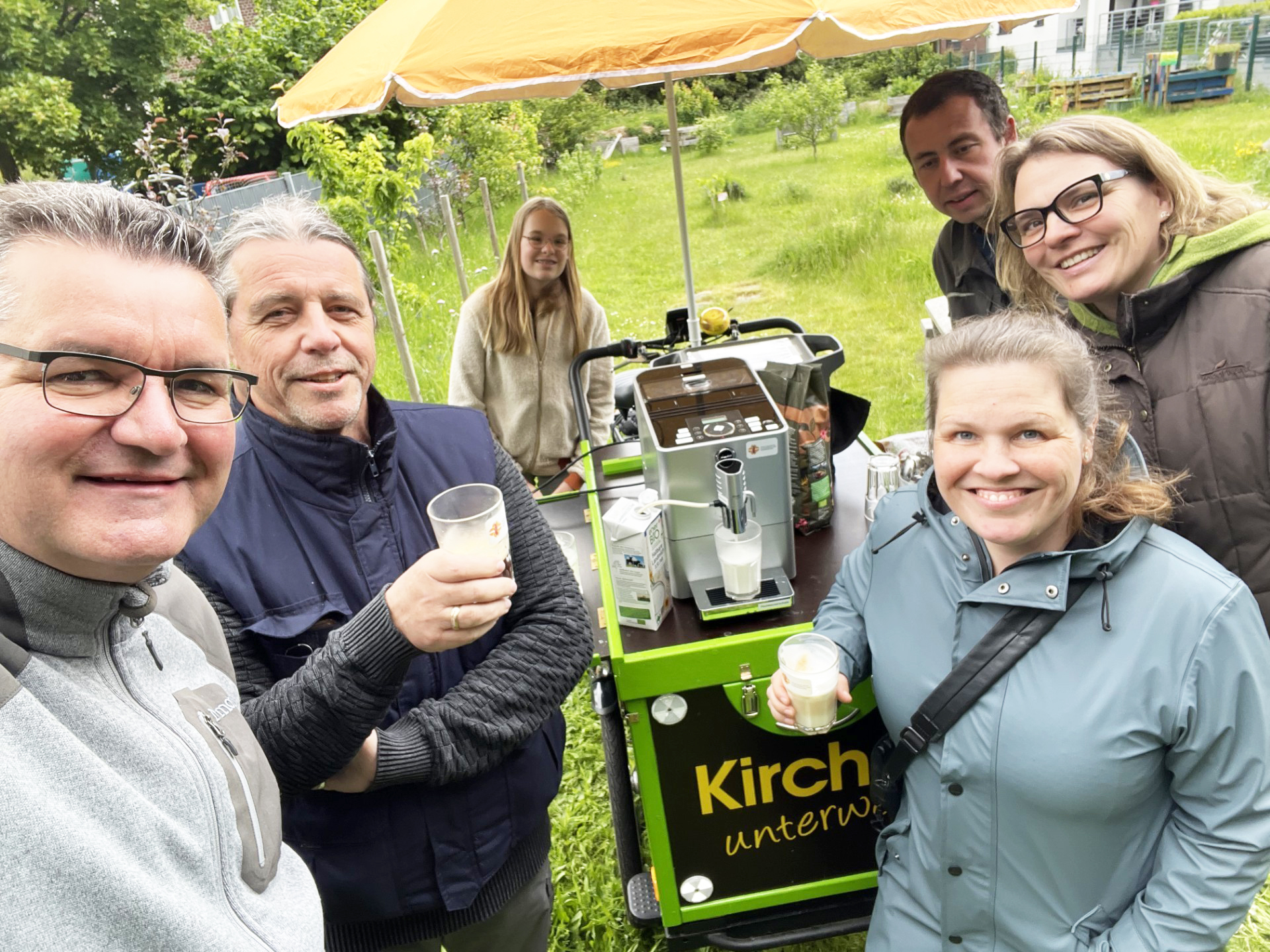 Pause im Grünen