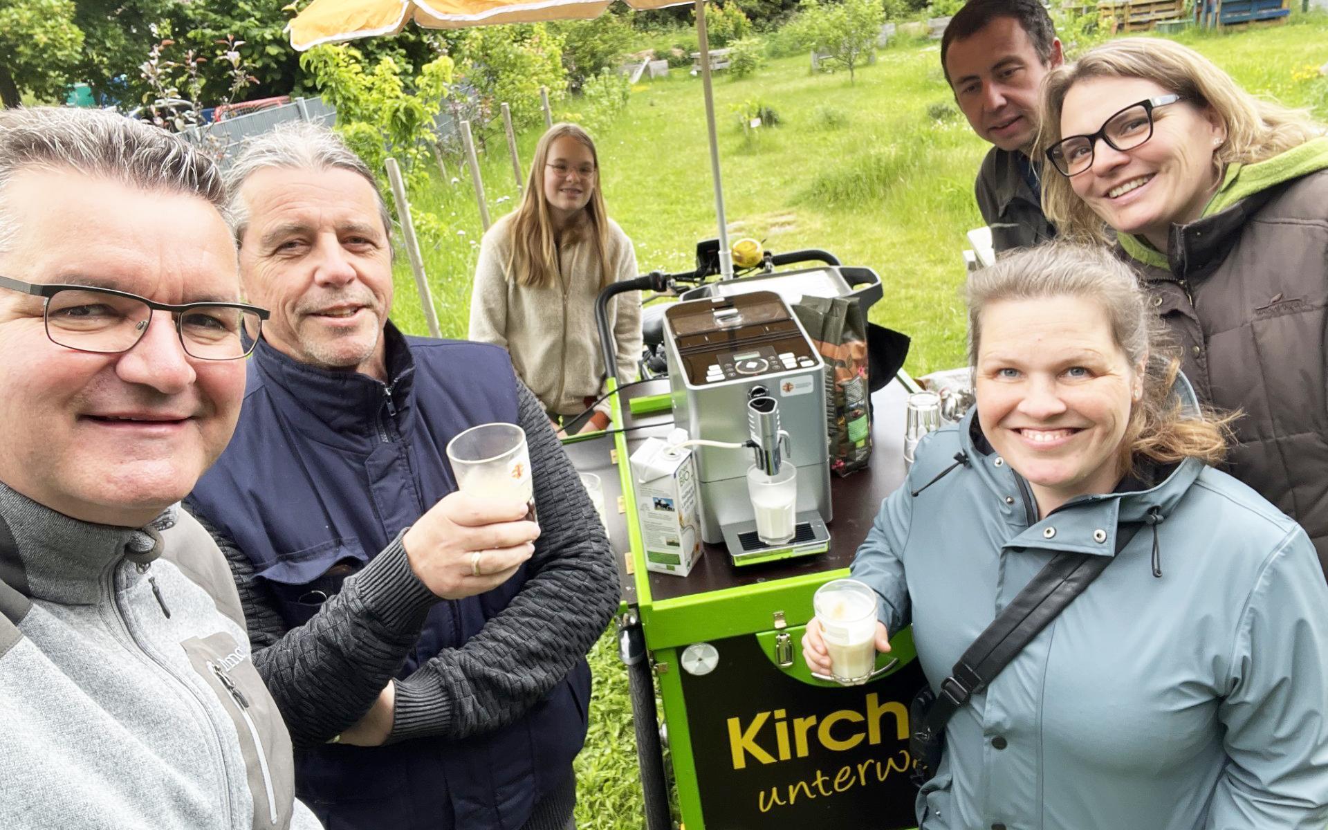 Pause im Grünen