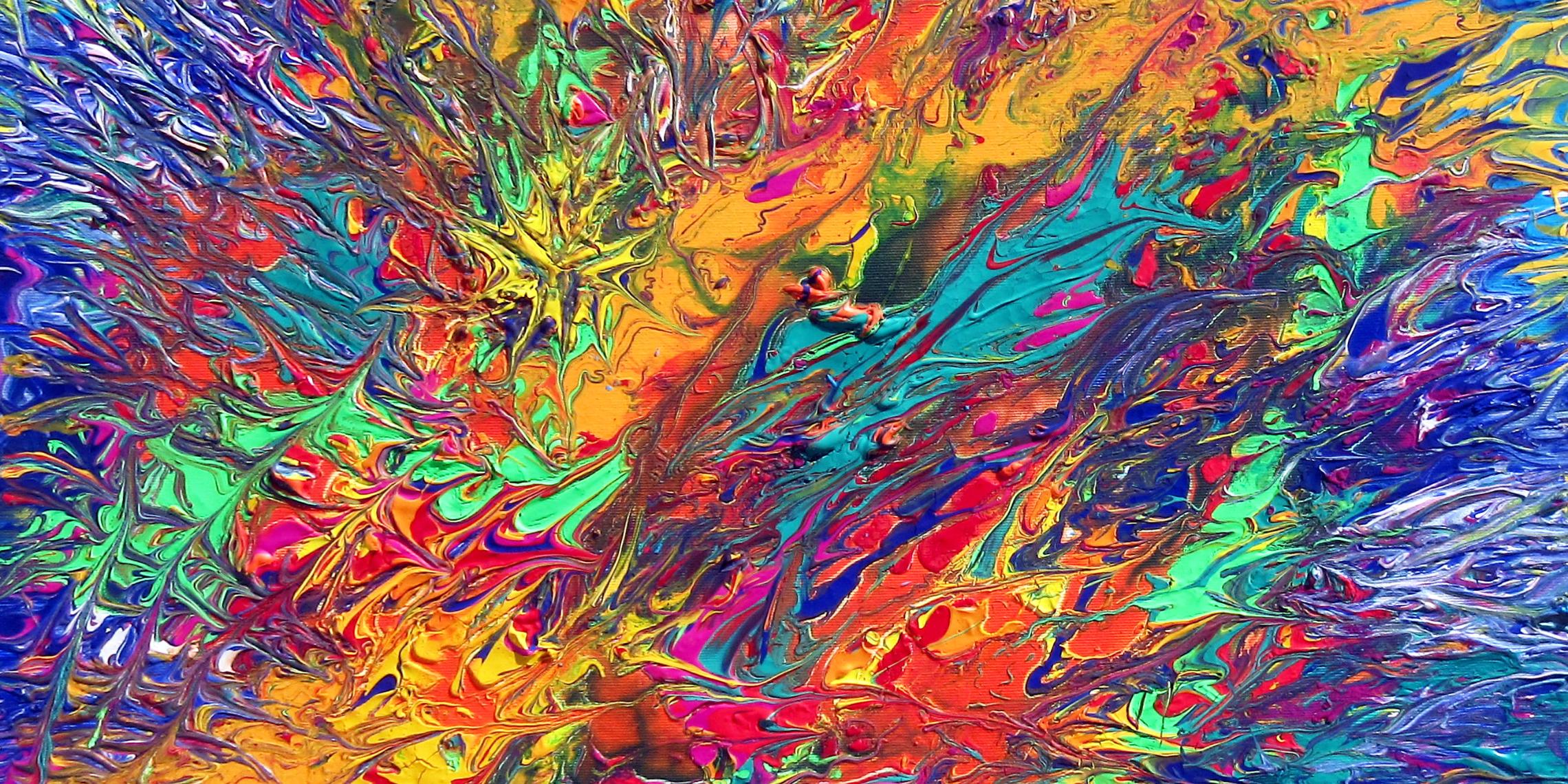 HOMEPAGE_IRIS NINK Pure Lebenslust Acryl ImpastoTechnik Mal-Zeit Iris Nink